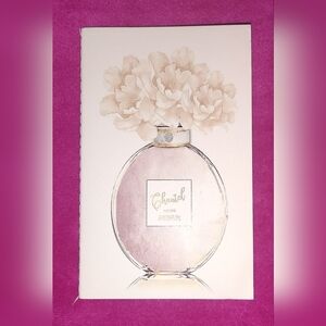 Handmade Designer Perfume Bottle Travel Pocket Size 16 Page Notebook Journal